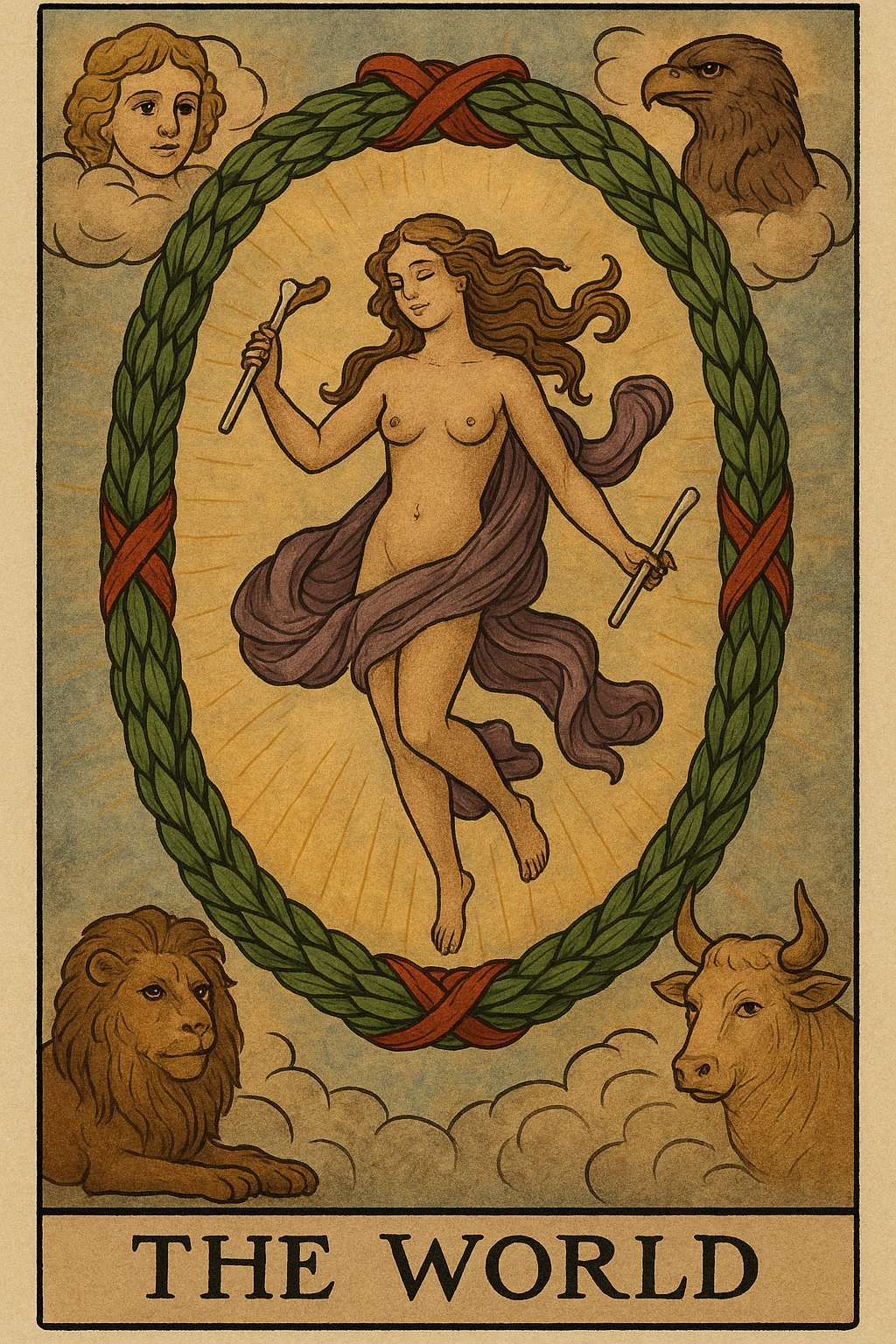 タロット物語：世界編｜旅の完成と新しいサイクルのスタート